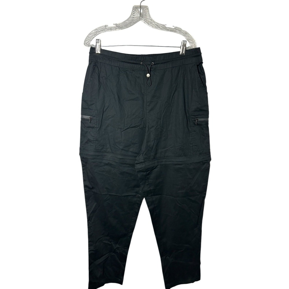 Cambridge Dry Goods  sz XL Waterproof Pants Black pull on pockets